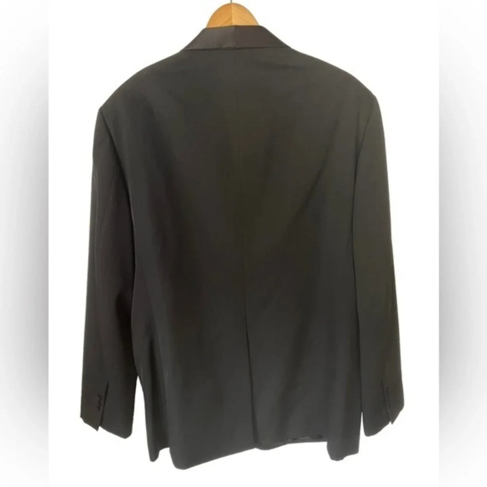 Calvin Klein Black Wool Tuxedo Dinner Jacket Size 42R New